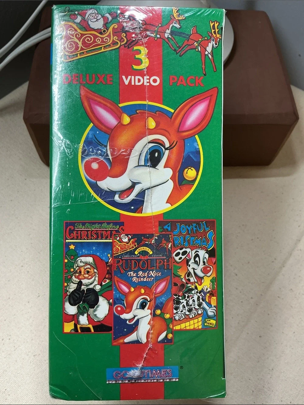 Rudolph the Red-Nosed Reindeer 3-Pack Deluxe Video Set